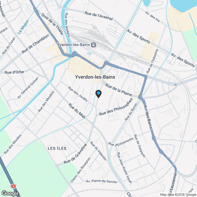 Nouvelle promotion : PPE Saint-Georges 74 / Villa B3 - Karte