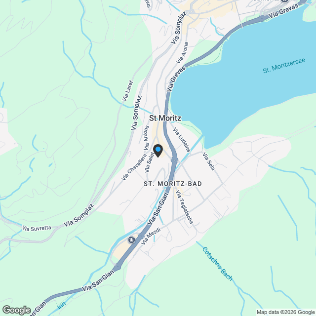 Elegante Zweitwohnungen in skulpturaler Baukunst Chalavus - Karte