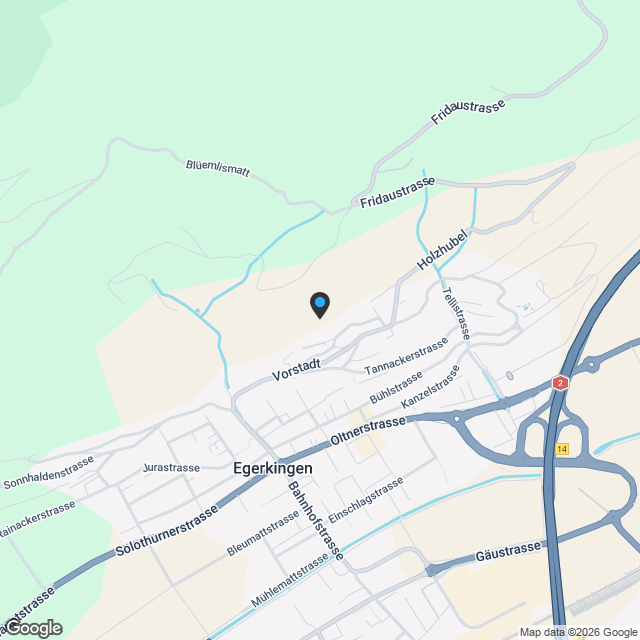 Luxuriöse 4.5-Zimmer Wohnung im Erdgeschoss mit 139 m² Wohnfläche und 60 m² Terrasse - Karte