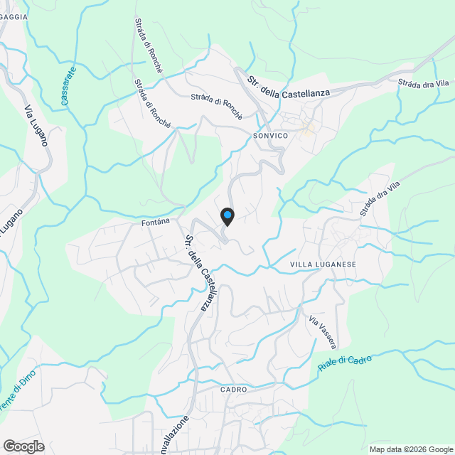 Esclusiva Villa Moderna con Giardino Privato – Dino, Lugano - Karte