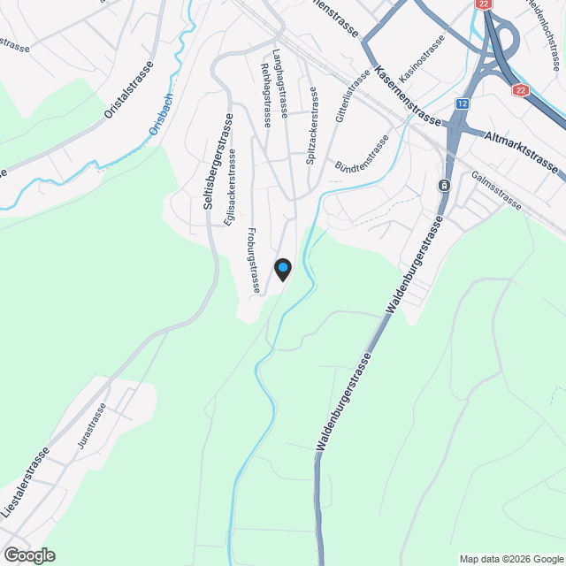 Individuelles 4.5-Zimmer-Reihenhaus in Arisdorf - Raum für Ideen & Ausbauwünsche - Karte