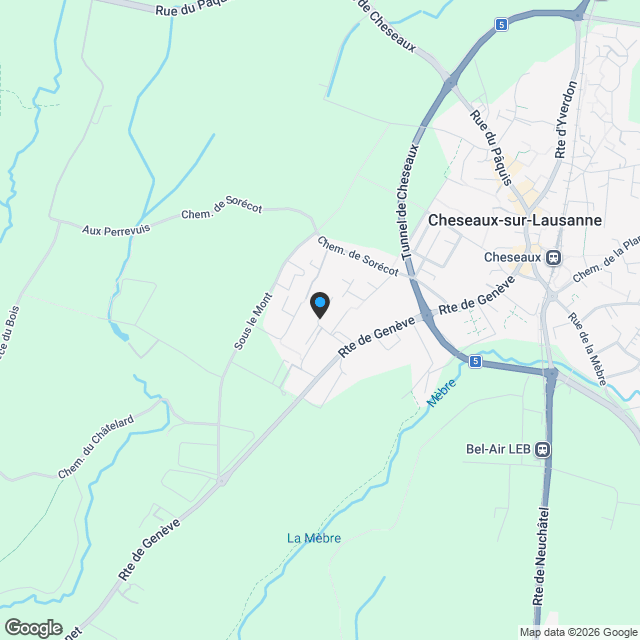 Appartement de 4.5 pièces avec balcon et suite parentale - Karte