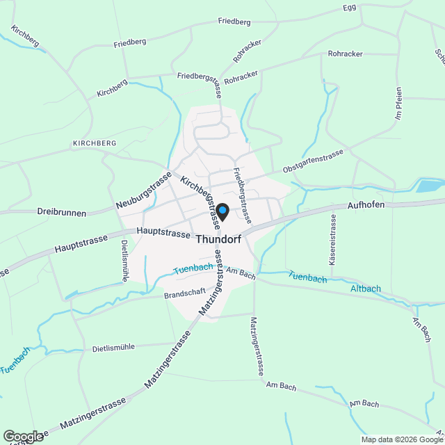 Alpenblick Wetzikon TG - Karte