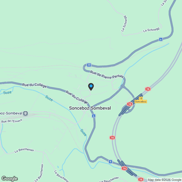Immeuble de rendement avec terrain constructible - Karte
