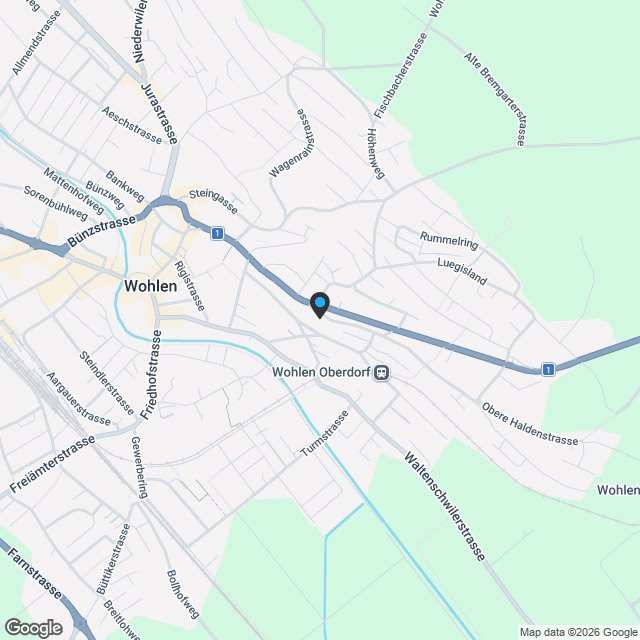 Terrassenhausprojekt 4TH mit Baubewilligung und Landparzelle - Karte