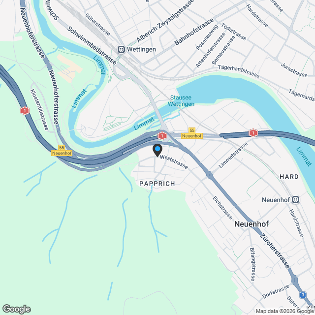 "Im Eich" Neuenhof - Ruhig und zentral wohnen - Karte