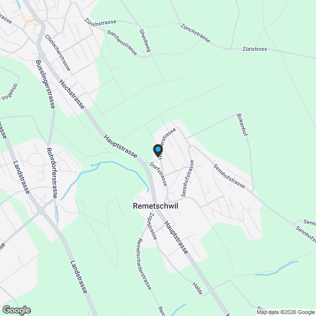 «LIORA» in Remetschwil - Natur. Weitsicht. Zuhause - Karte