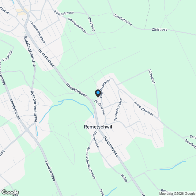 Natur. Weitsicht. Zuhause - «LIORA» in Remetschwil - Karte