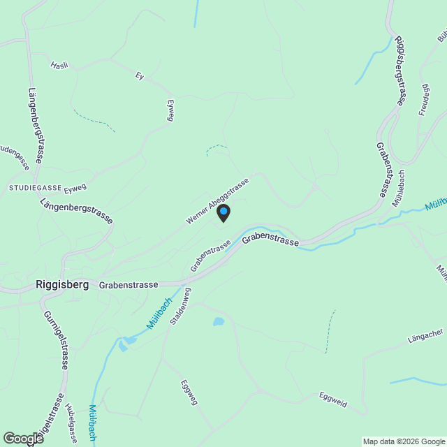 Moderne 5.5-Zimmer-Dachwohnung mit Balkon & Weitsicht in Riggisberg - Karte