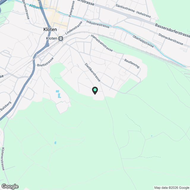 Moderne 3.5-Zimmer-Neubauwohnung in der Überbauung 7 Lerchen in Kloten - Karte