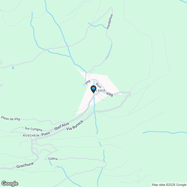 NEUBAU: 6.5-Zimmer MAISSEN-Haus "Casas Ual" (ERST-Wohnsitz) an idyllischer Wohnlage in Ladir - Karte