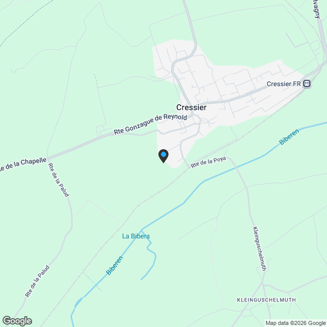 A 5 minutes du lac de Morat Résidence Erbina - Karte