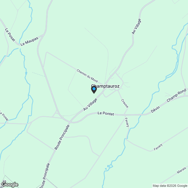 Parcelle avec permis de construire - Karte