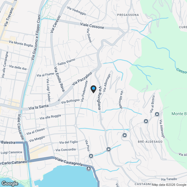 Appartamento 3.5 locali a Viganello - Karte