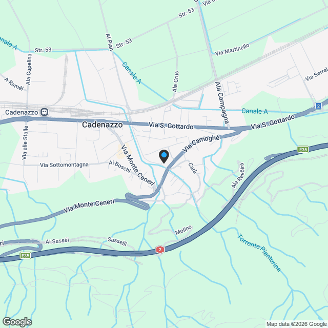 Appartamento 3.5 locali con grande giardino - Karte