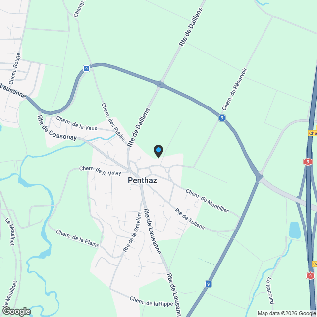 PENTHAZ - Superbe appartement neuf - Karte