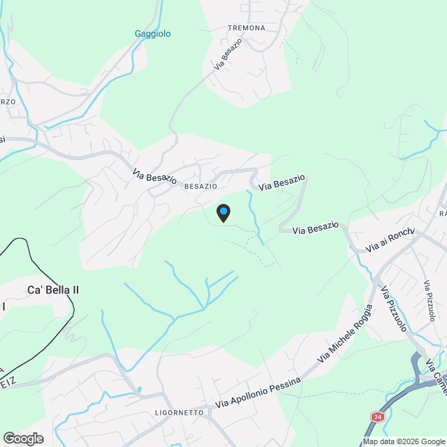 Villa moderna di nuova costruzione a Besazio - Karte