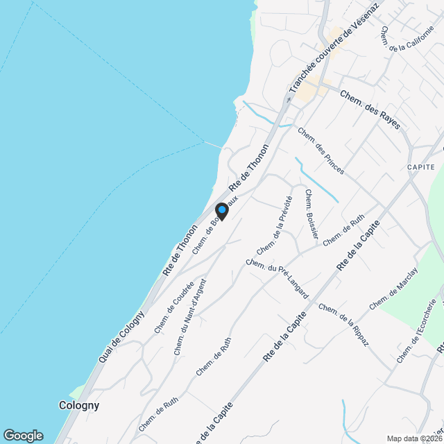 Élégante villa clé en main avec vue sur le lac ? Cologny - Karte