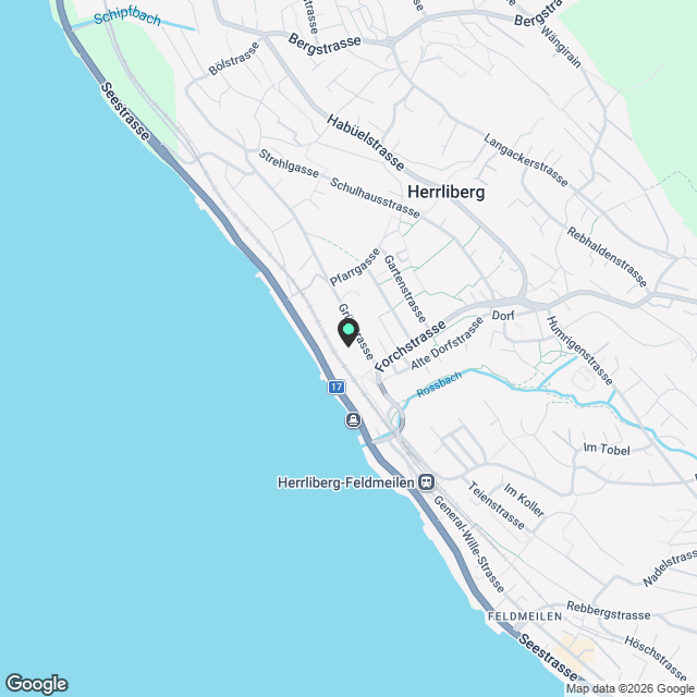 Traumhaus in Herrliberg - Karte