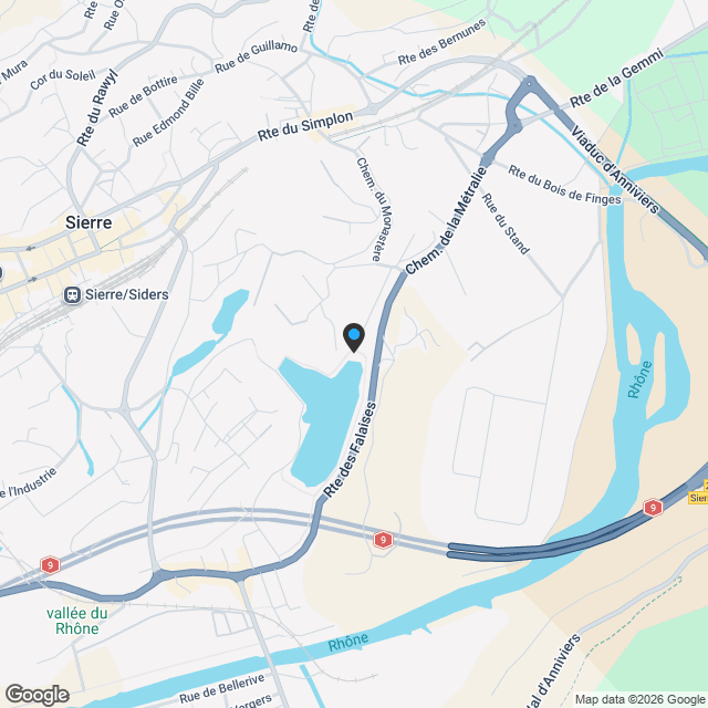 APPARTEMENTS 3.5 PIÈCES SUR PLAN À CORIN - Karte