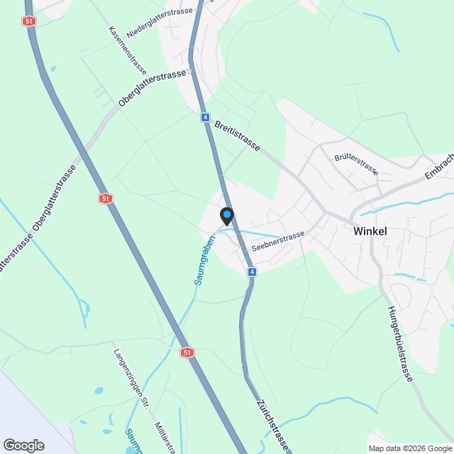 Neubauprojekt AUREUM - Stilvolle 2.5-Zimmer-Wohnung in Winkel - Karte