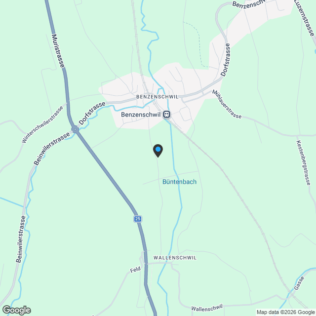 Neubauprojekt 24 DEFH + 1 EFH in Benzenschwil www.sonne-benzenschwil.ch - Karte