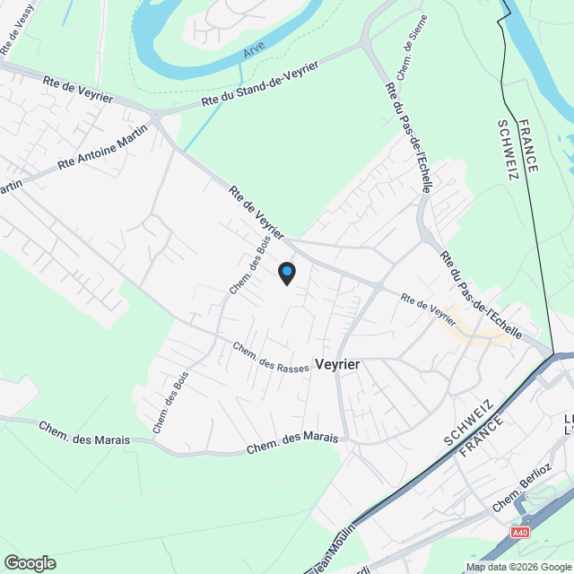 Villa contemporaine - Veyrier - Karte