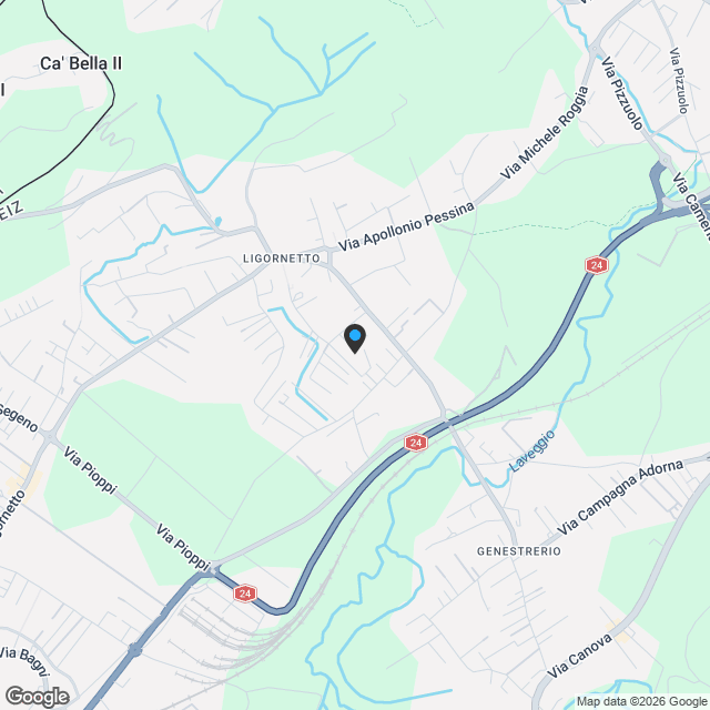 NUOVO E MODERNO ATTICO 4.5 CON AMPIE TERRAZZE A LIGORNETTO - Karte