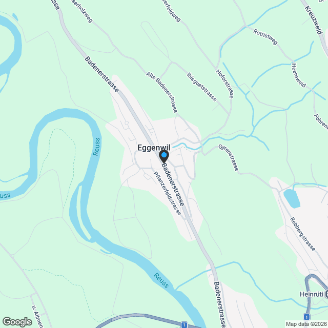 Eine Symphonie von modernem Wohnen und Natur - Karte