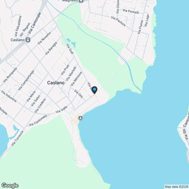 Consegna a breve – La tua nuova casa sostenibile a Caslano, a due passi dal lungolago - Karte