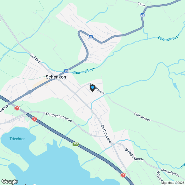 Exklusive Attika mit Panoramablick über den Sempachersee - Karte