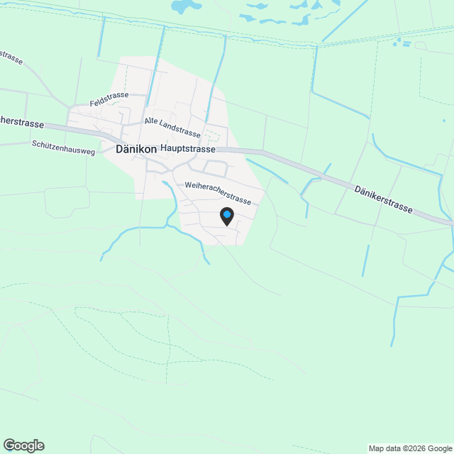 Letztes 6.5-Zimmer Doppelhaus - Neubauprojekt Dänikon - Karte