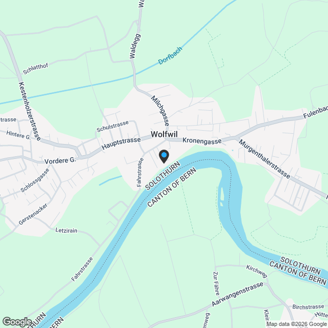 Modernes 5.5-Zimmer-Einfamilienhaus in ruhiger Lage Wolfwil - Karte