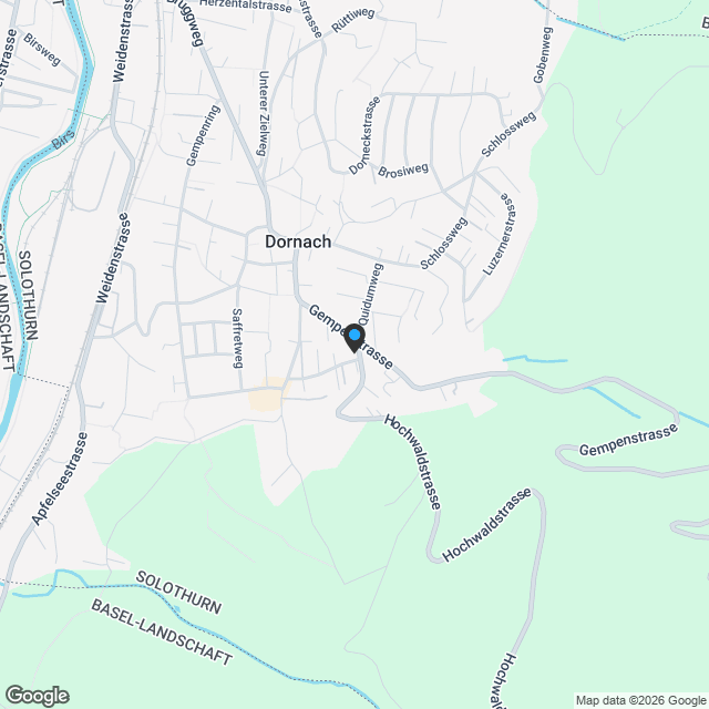 Neubau an sonniger Lage  modernes 5.5-Zimmer-Einfamilienhaus mit viel Licht und grosszügiger Terrasse - Karte