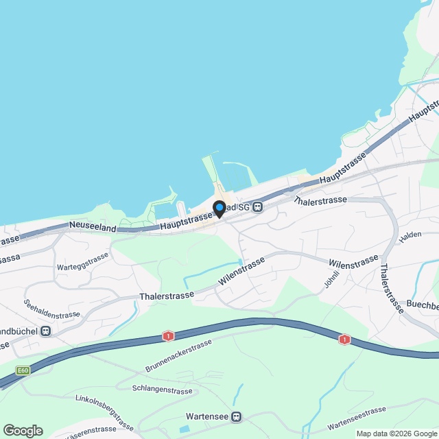 "Exklusive 2,5-Zimmer-Wohnung mit grosser Terrasse&Seesicht - Karte