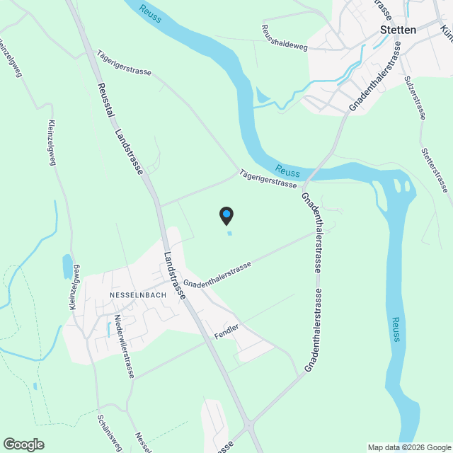 Modernes 6.5-Zimmer-Doppeleinfamilienhaus in ruhiger Lage Nesselnbach - Karte