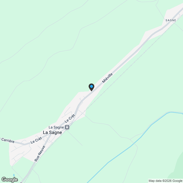 Duplex/maisonette à La Sagne NE - Karte