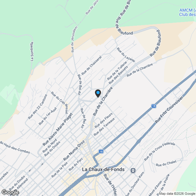 Attique de standing avec vue exceptionnelle - Karte