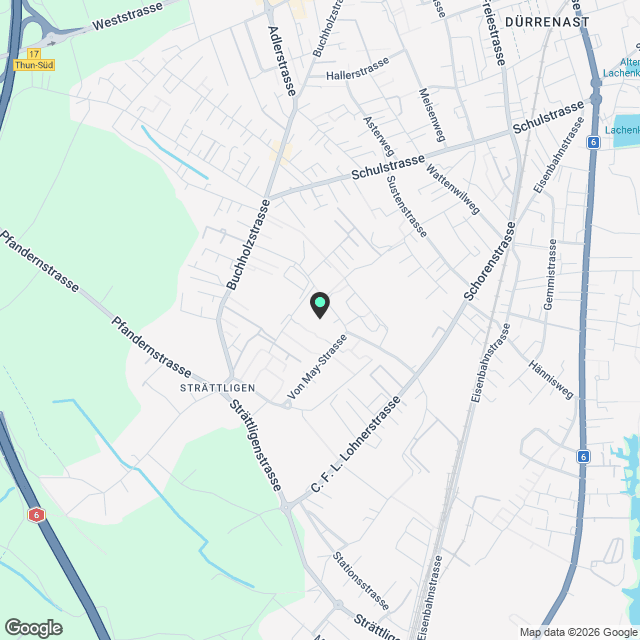 Befristete Galeriewohnung mit Cheminée und 2 Balkonen - Karte