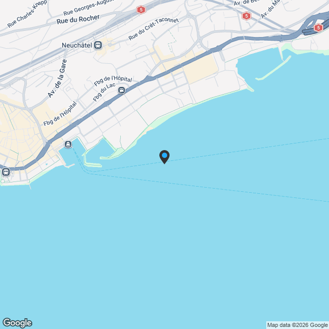 Appartement neuf en attique de 4.5 pièces à Peseux - Karte