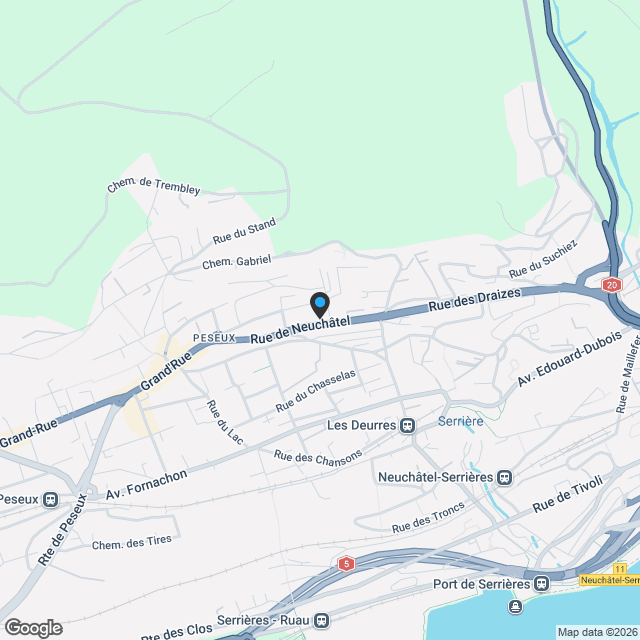 Appartement neuf en attique de 4.5 pièces - Karte