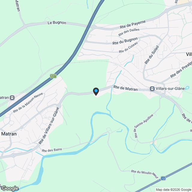 Magnifique appartement de 4,5 pces en duplex à Villars-sur-Glâne - Karte