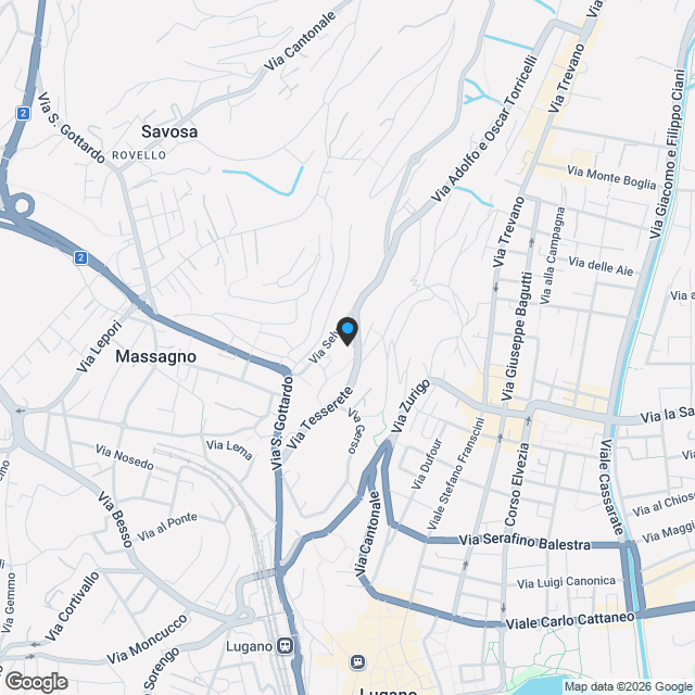 ULTIMO APPARTAMENTO MASSAGNO 4.5 LOCALI - RESIDENZA SECONDARIA - Karte