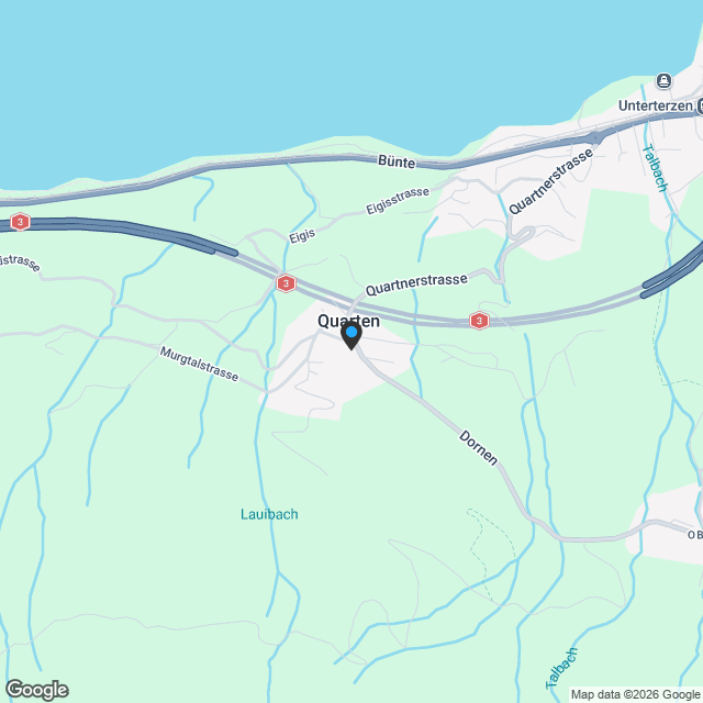 Erstbezug - exklusive 4.5 Zimmer-Dachwohnung über dem Walensee - Karte