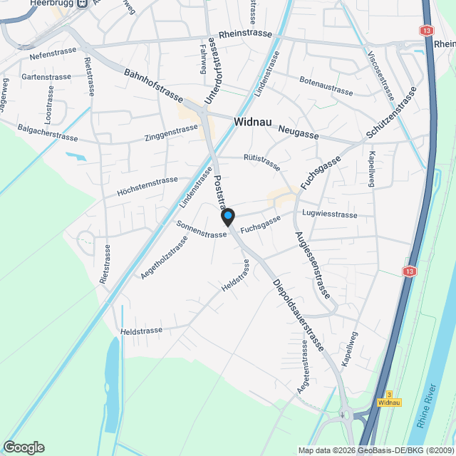 Dachterrasse, Balkon und 4.5 Zimmer mit Weitsicht - Karte