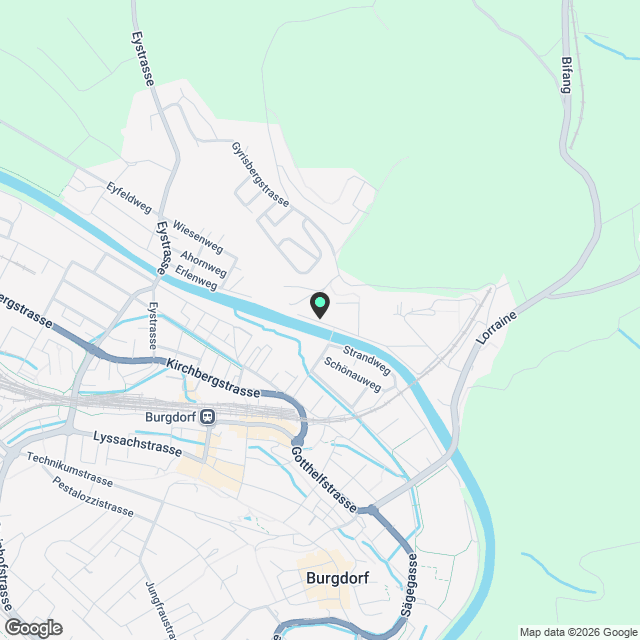 letzte 3.5-Zimmerwohnung am Uferweg zu vermieten! - Karte