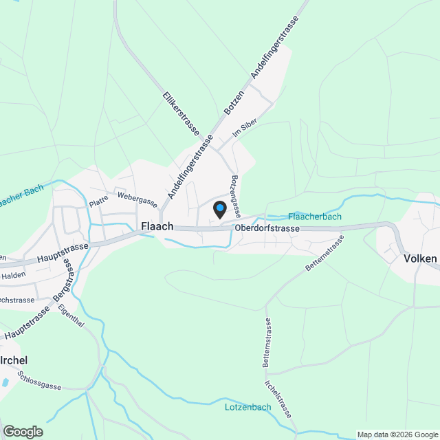 Grosse 4½-Zimmer Dachmaisonette - Karte