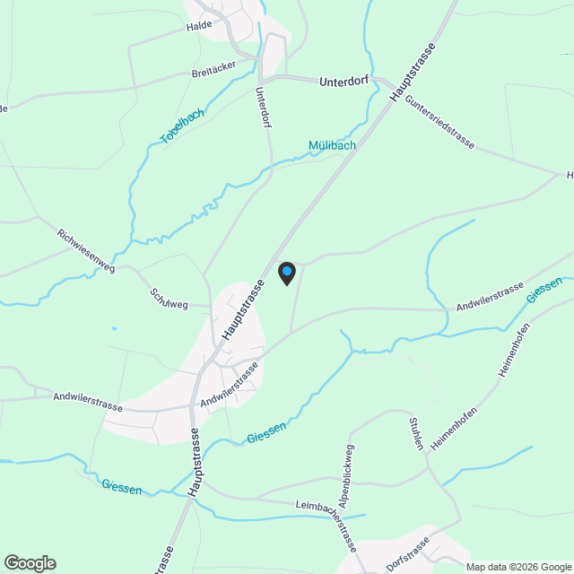 3.5-Zimmer-Neubau-Wohnung mit Balkon und Garage in Opfershofen TG - Karte