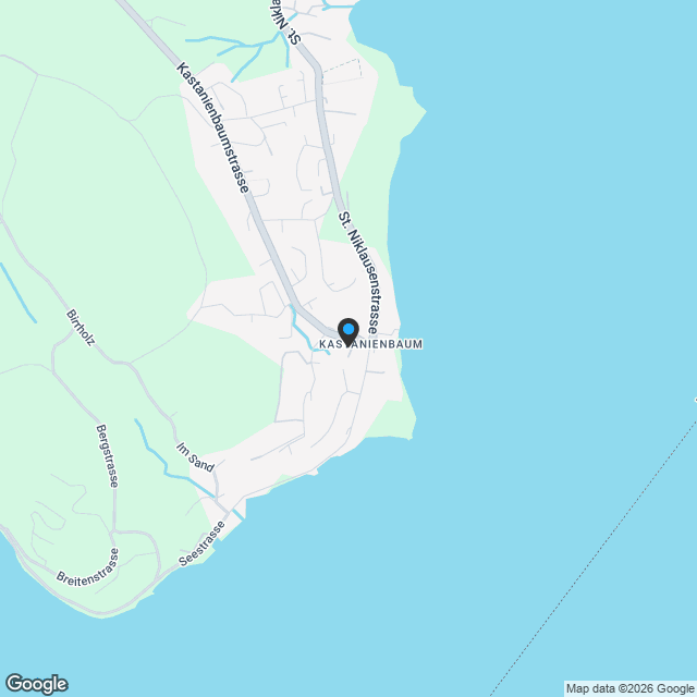 Villa in Kastanienbaum – an bester Lage mit Panoramablick auf See und Alpen - Karte