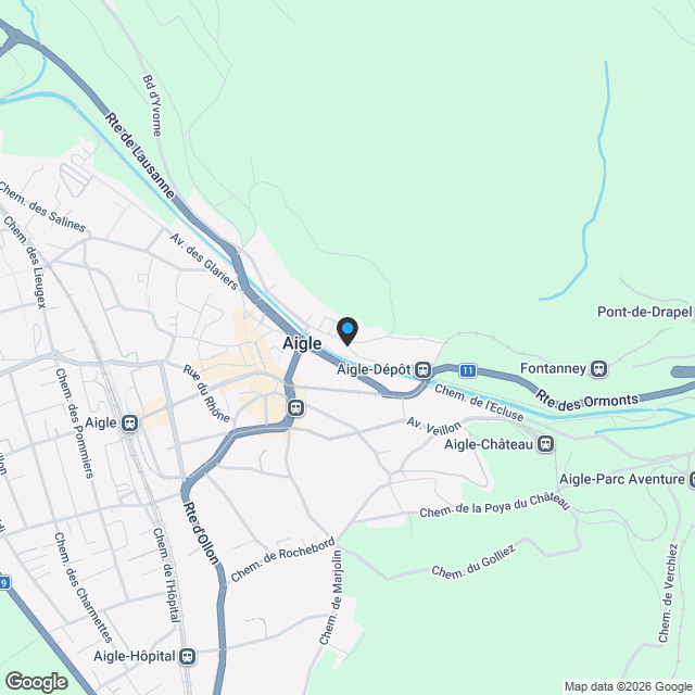 Immeuble rénové de 3 appartements - potentiel de développement - Karte